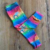 Sheep & Rainbows Cuffed Leggings
