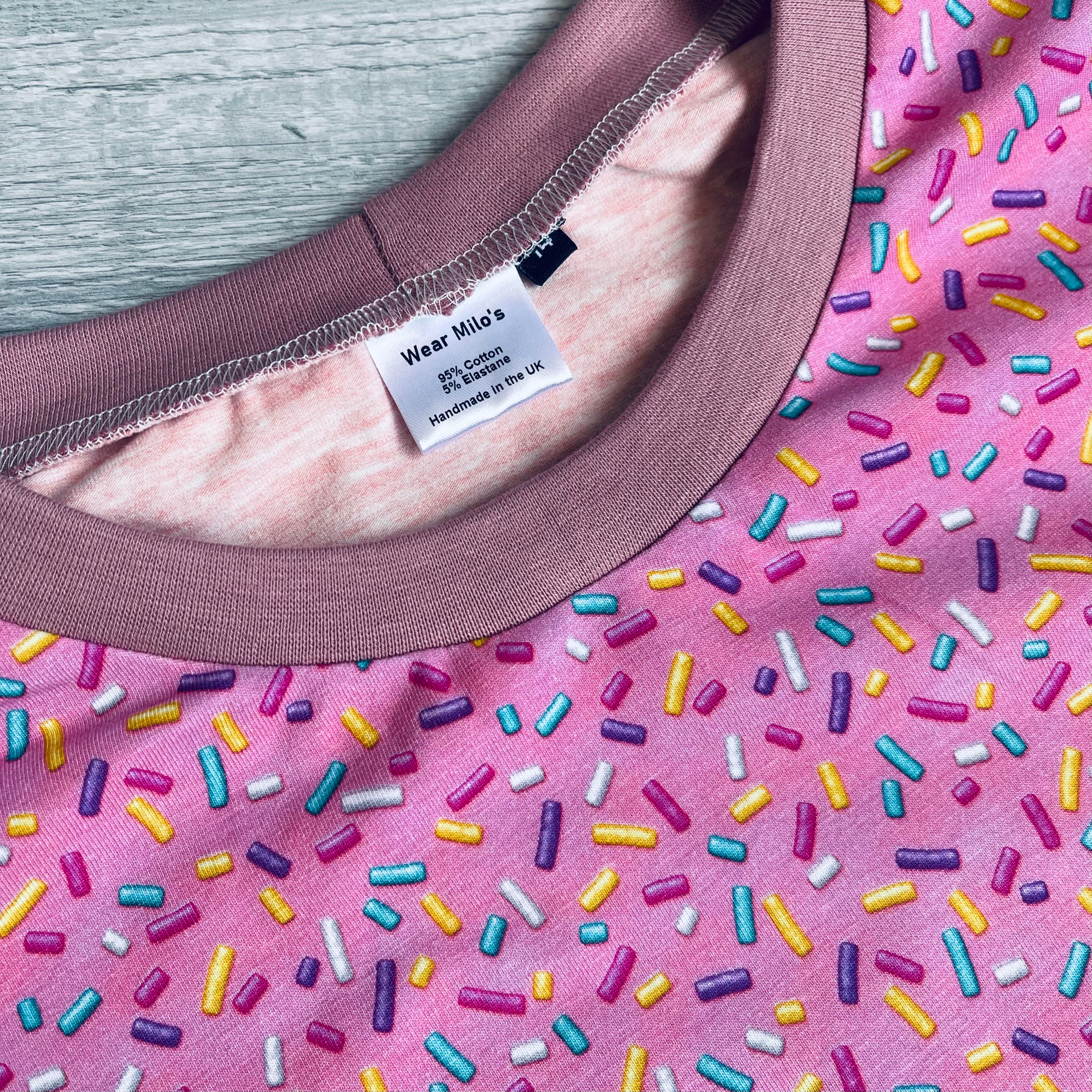 Pink Sprinkles Mama Sweater