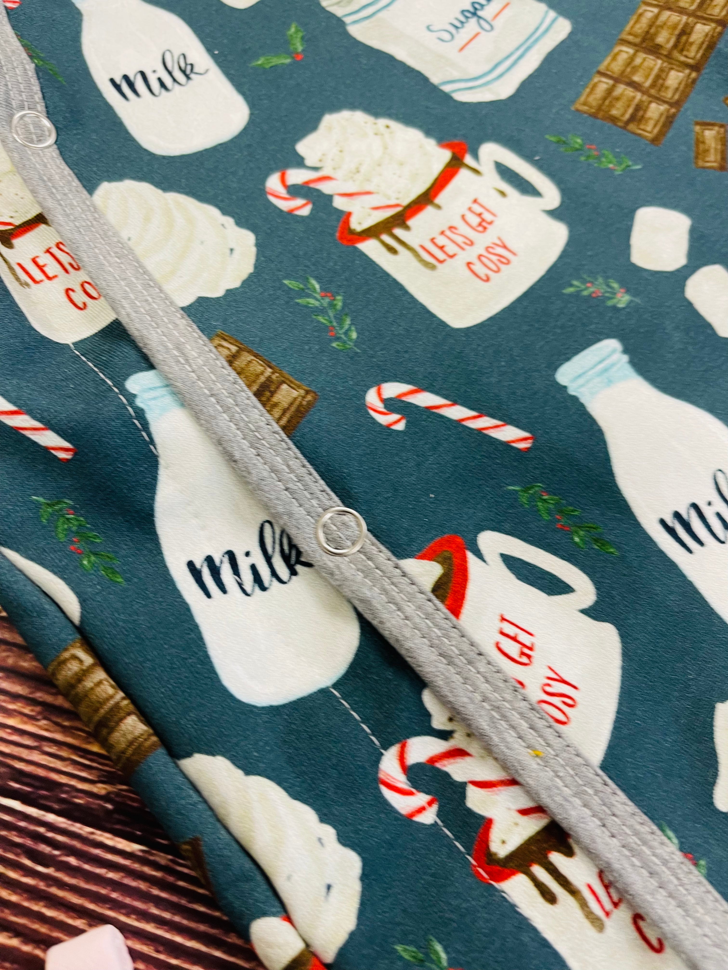 Hot Cocoa Footed Sleepsuit