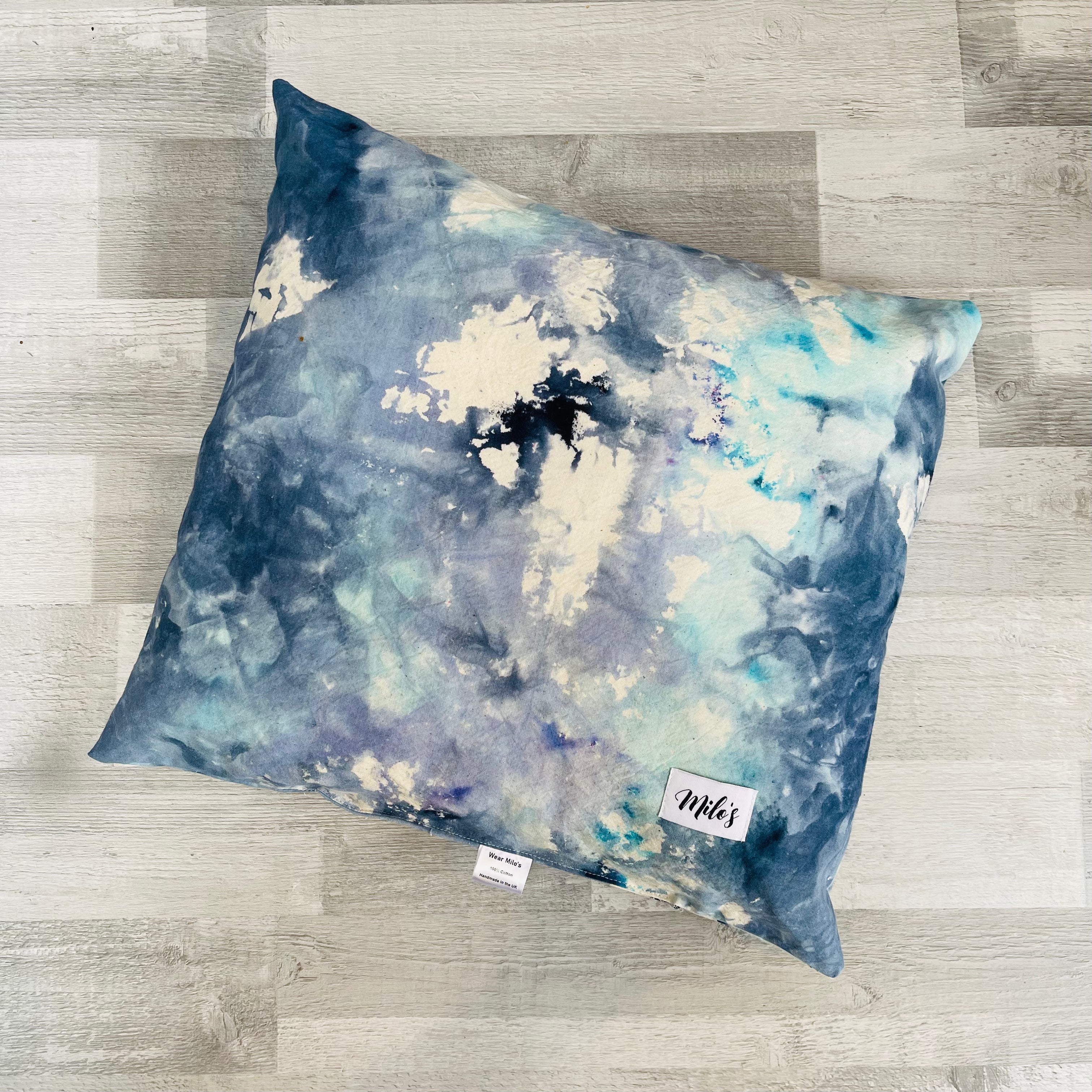 Ice Dyed Giant Cushion