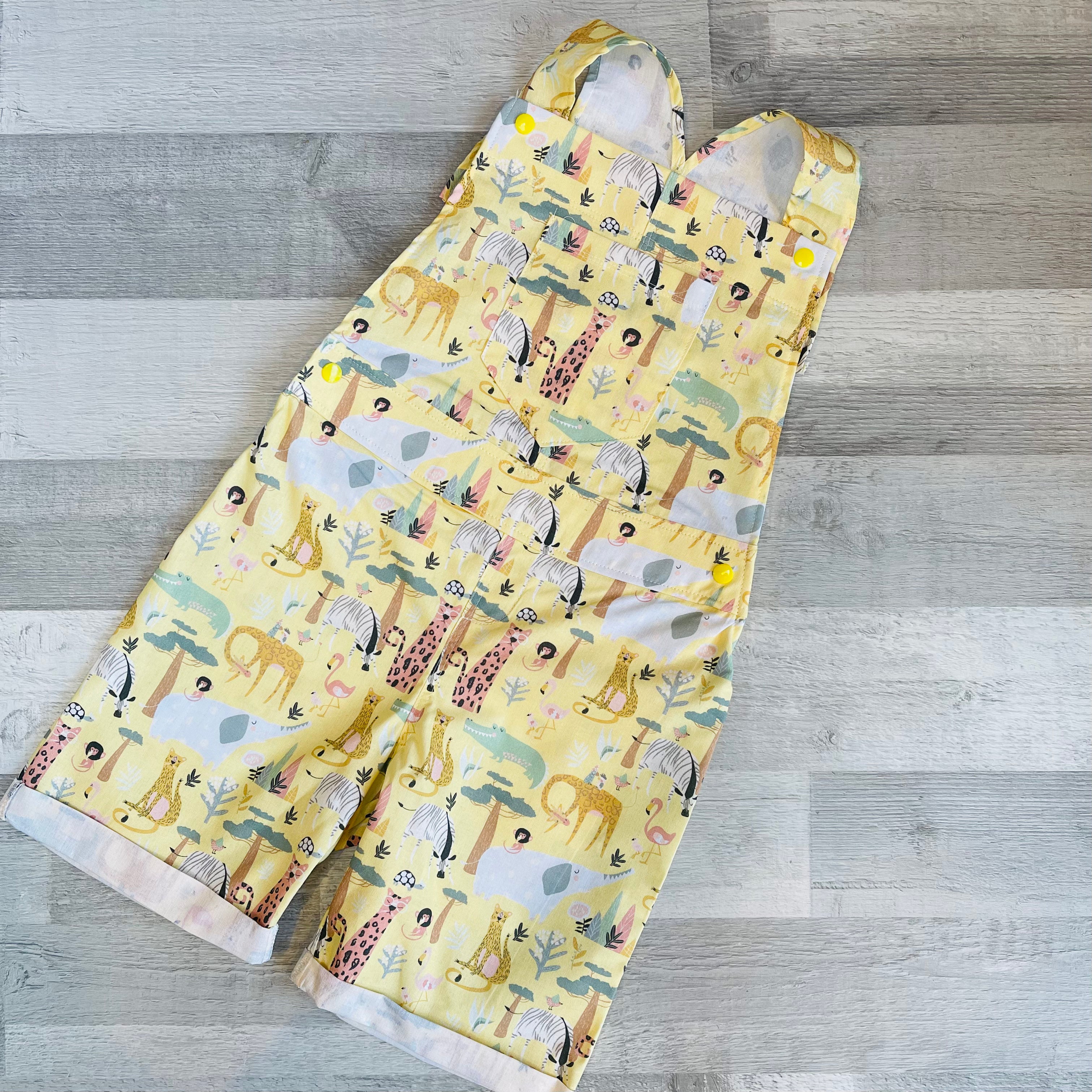 Yellow Safari Dungarees