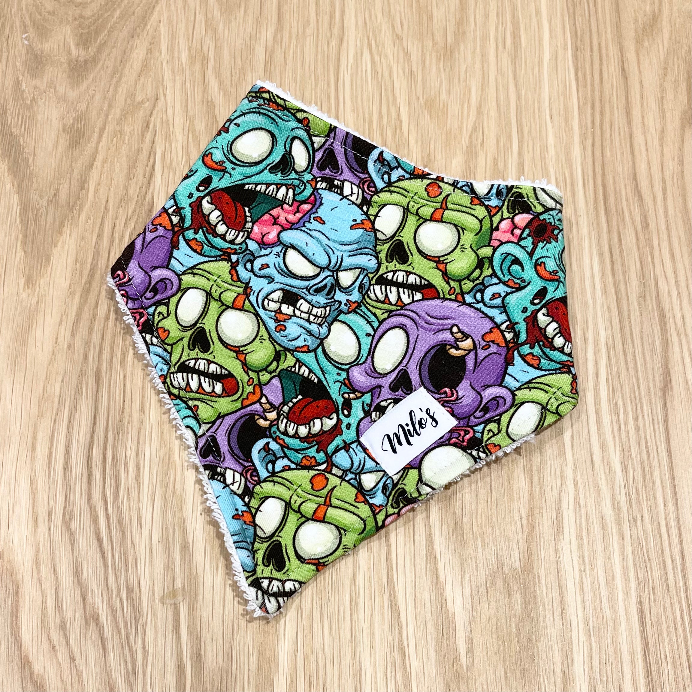 Zombie Bandana Bib