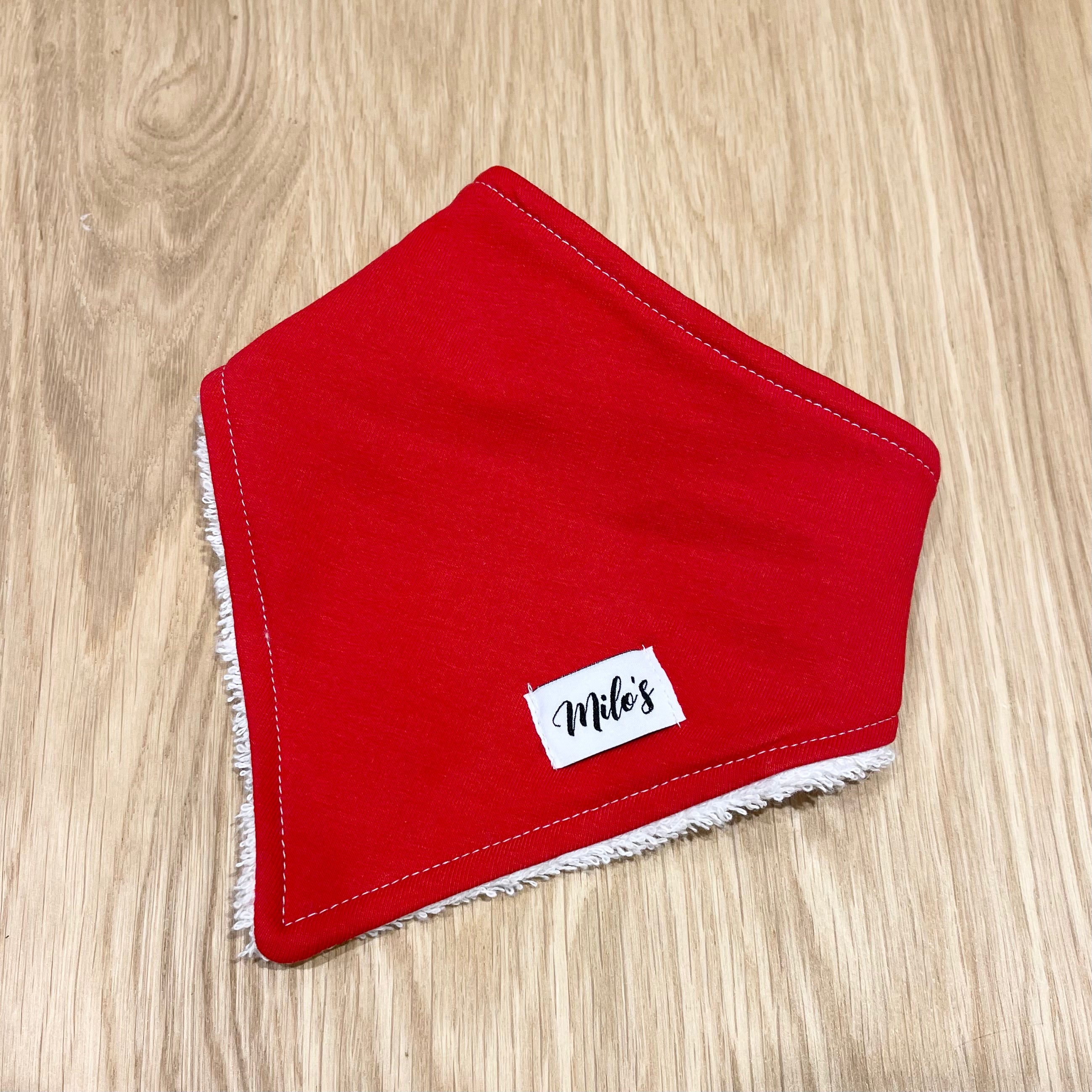 Red Bandana Bib