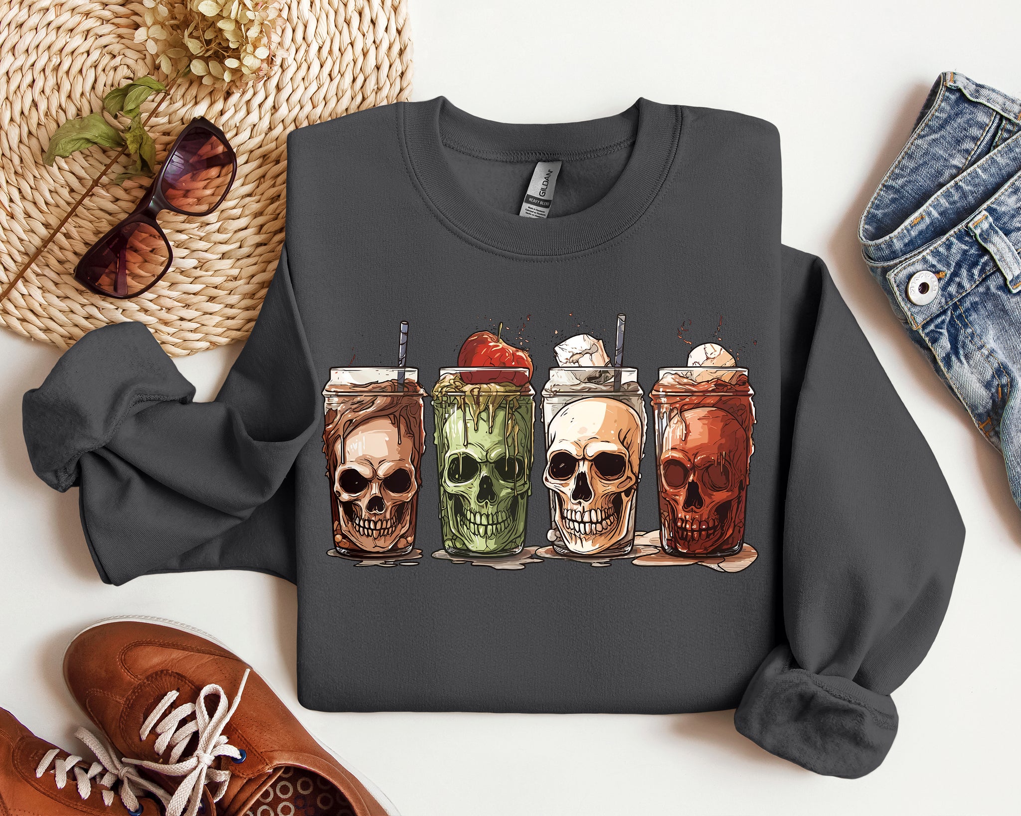 Skeleton Cup Sweater