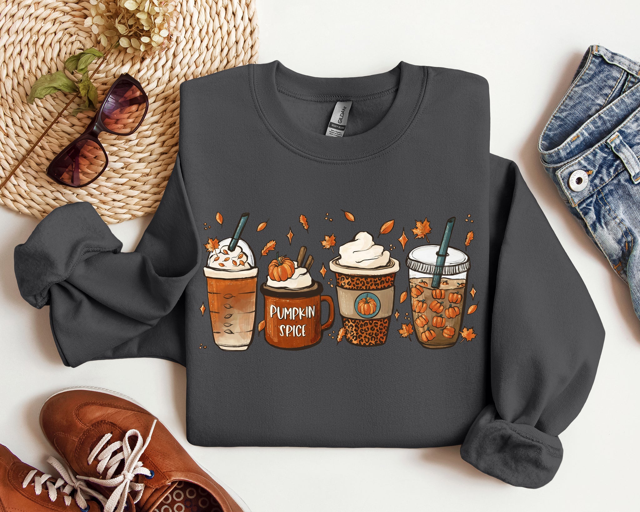 Pumpkin Spice Coffee Sweater