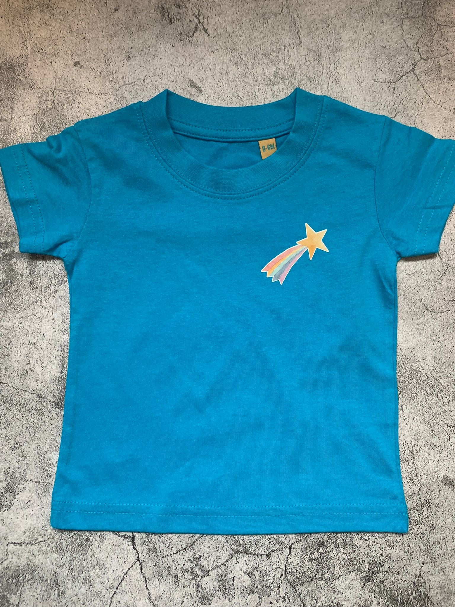Shooting Star Tee - 0-6 months