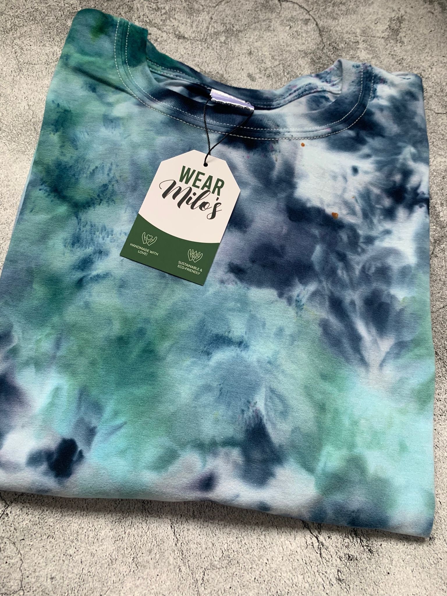 Adults Unisex Ice Dyed Tee - 2XL