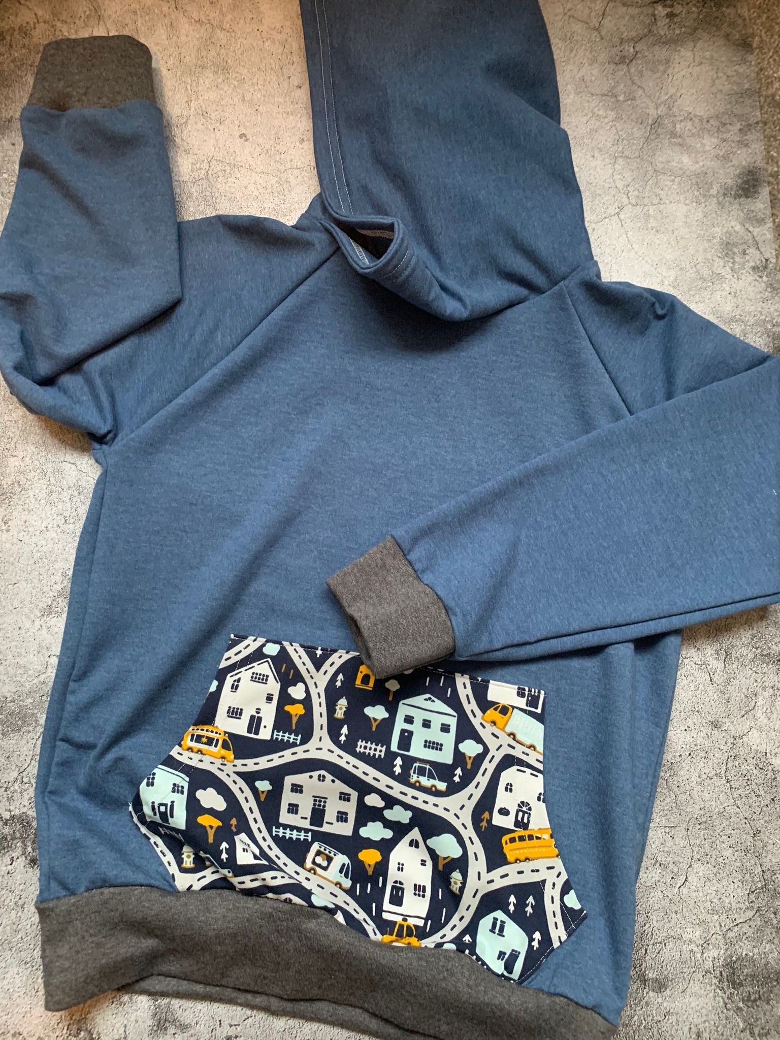 Road Map Hoodie - Age 8