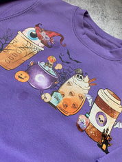 Halloween Coffee Sweater - 3-4 Years