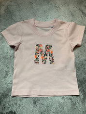 Embroidered 'M' Tee - 0-6 Months