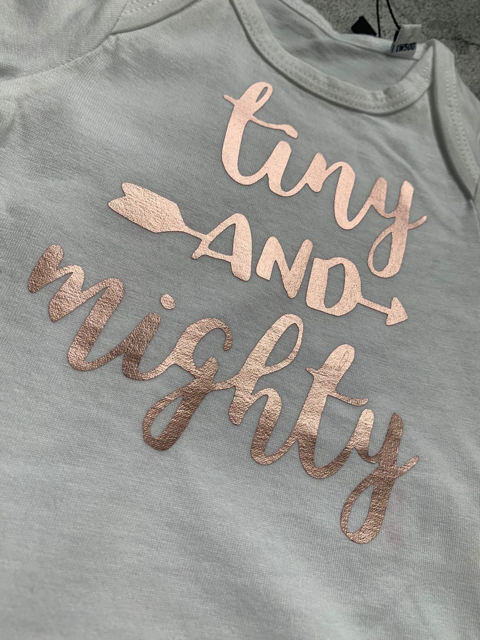 Tiny & Mighty Baby Vest - 0-3 months