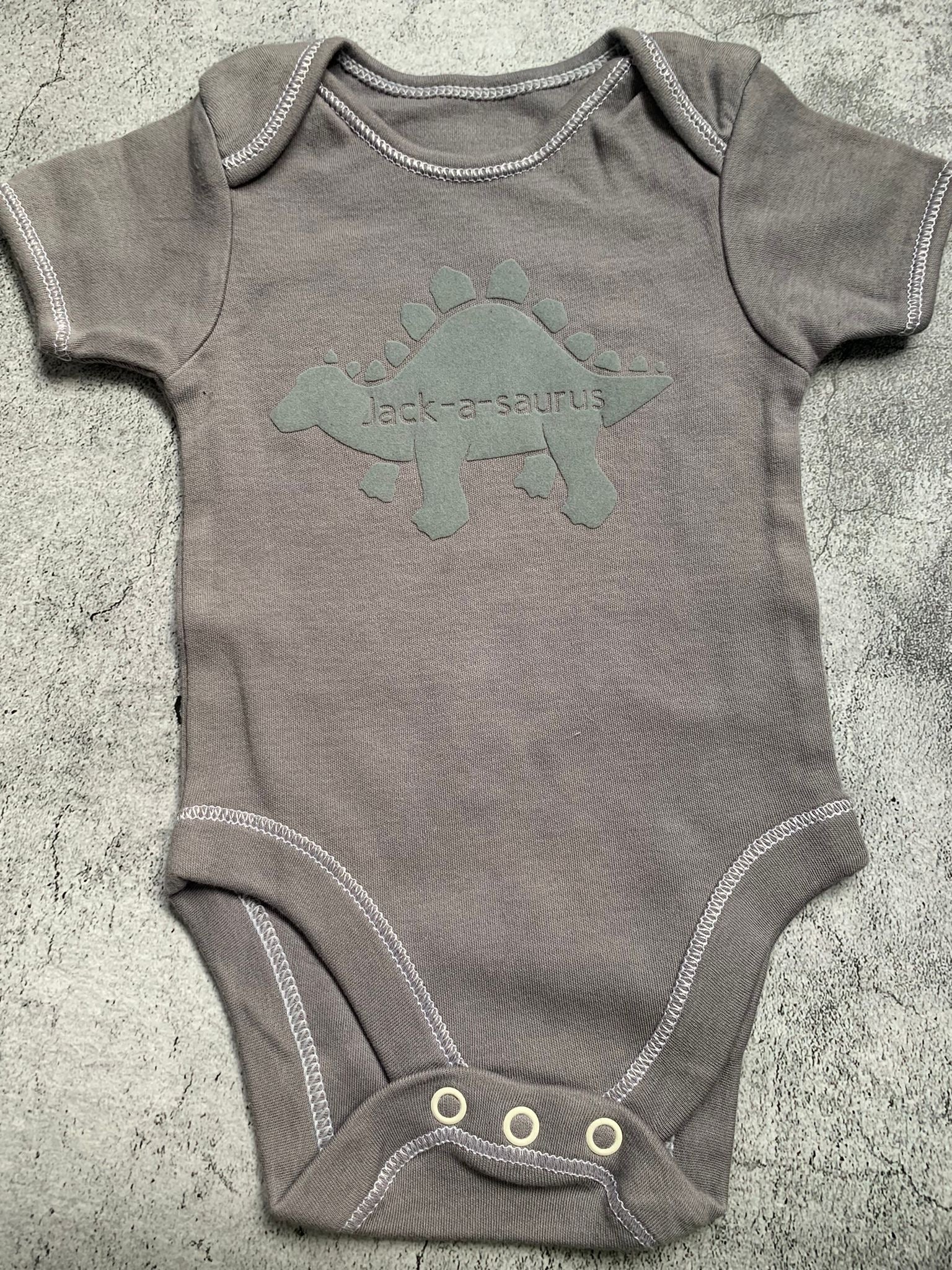 Ex-Display Personalised 'JACK' Vest - 0-3 months