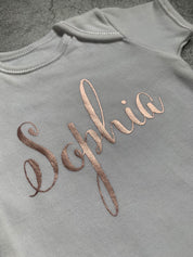 Ex-Display Personalised 'Sophia' Vest - 0-3 months