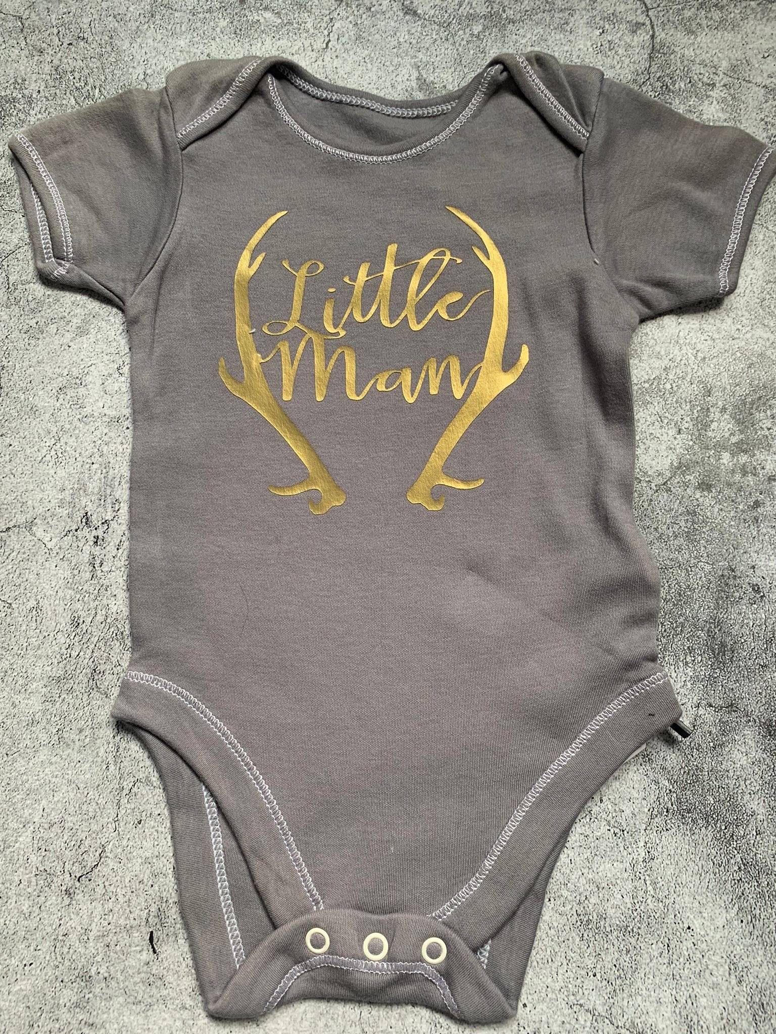 Little Man Baby Vest - 6-9 months
