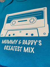 Greatest Mix Baby Vest - 6-12 months - Turquoise