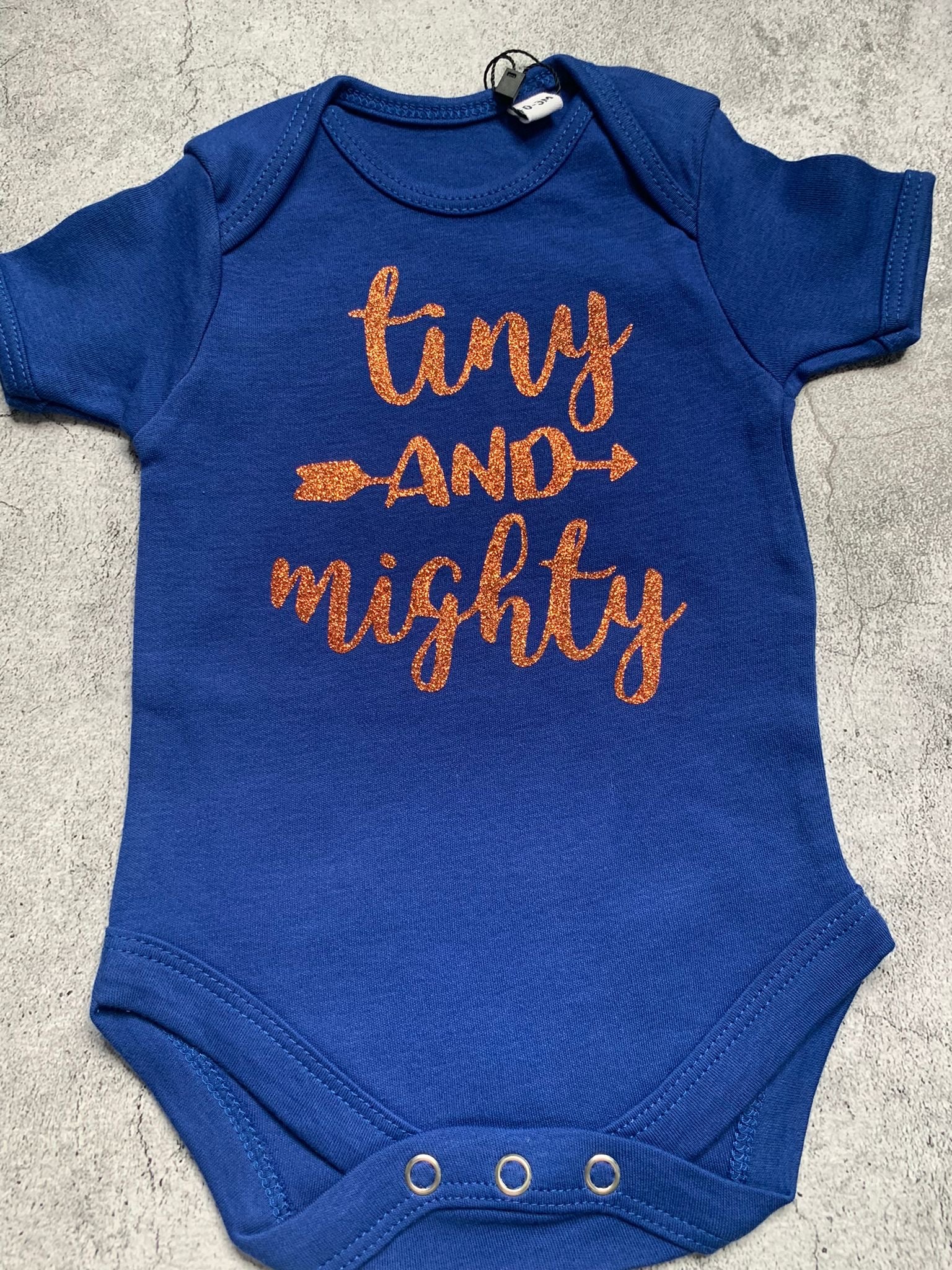 Tiny & Mighty Baby Vest - 0-3 months