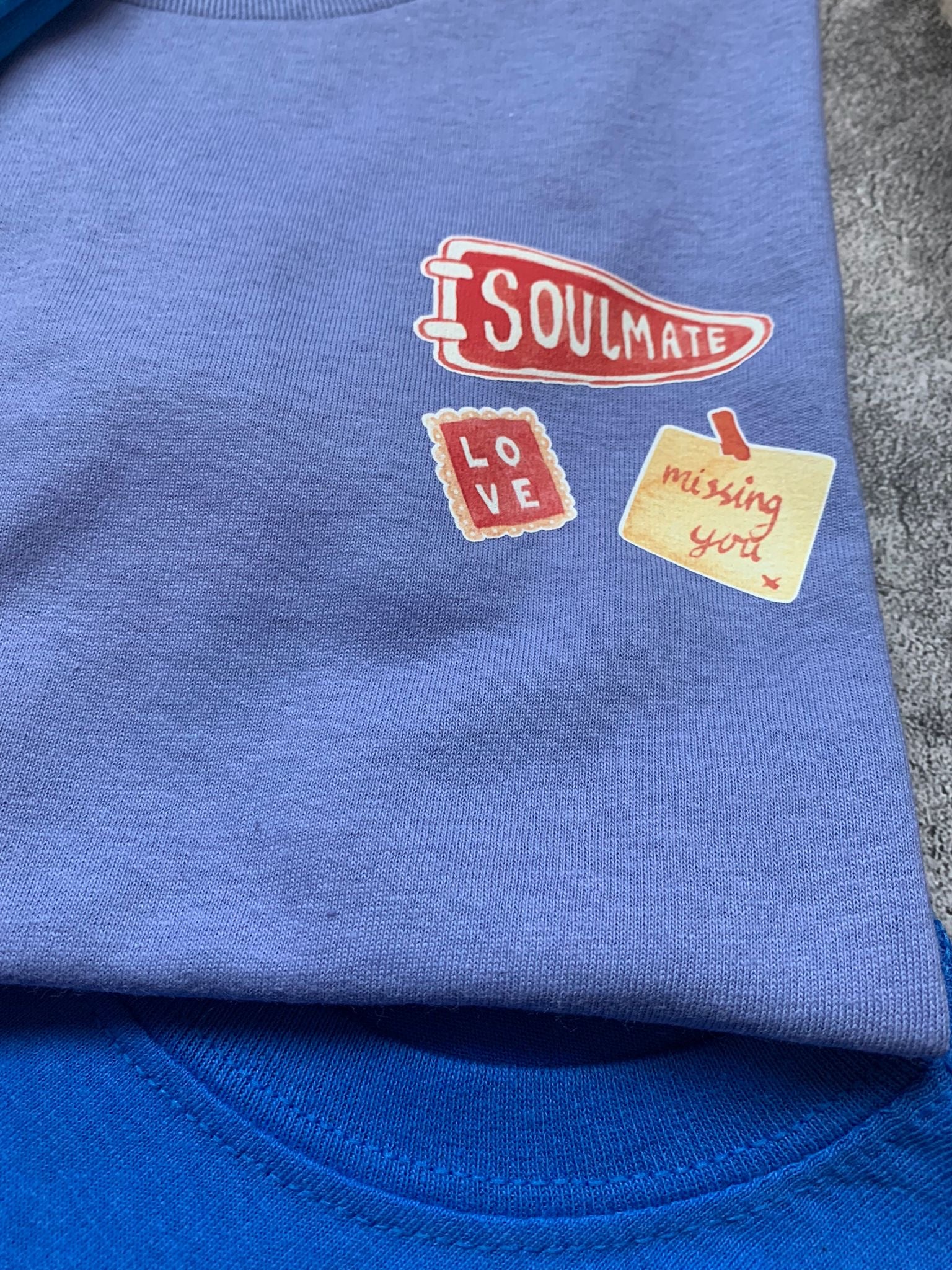 Soulmate Tee - Purple - 5/6 Years