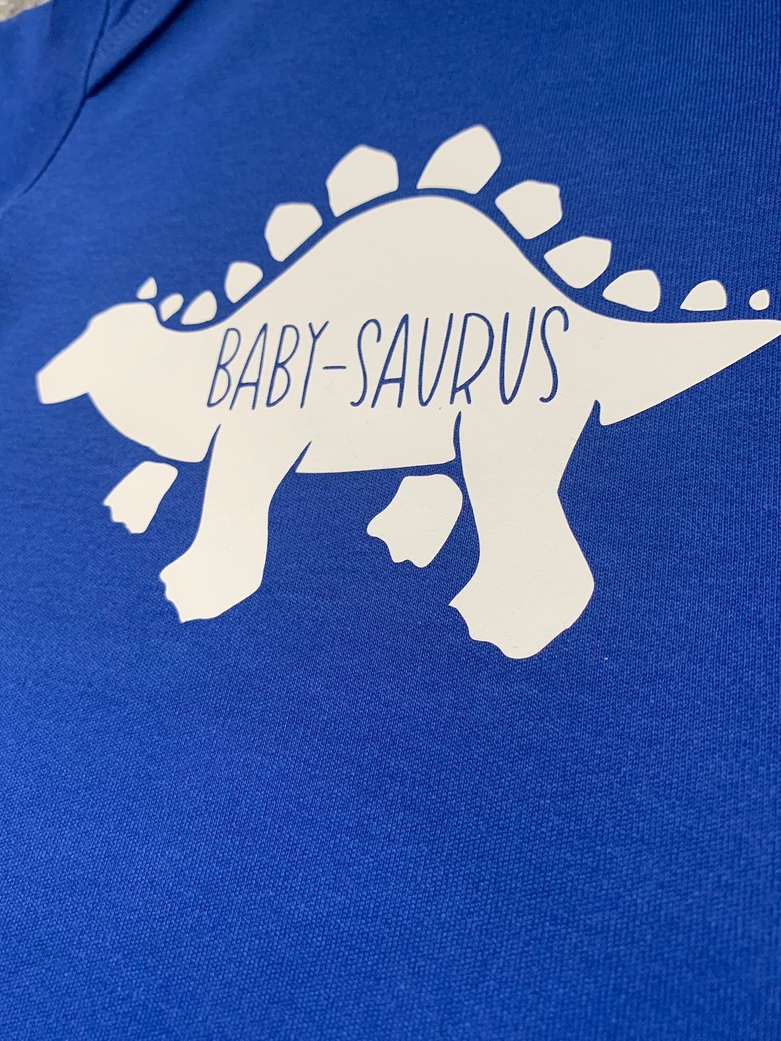 Baby-Saurus Baby Vest - 6-12 months