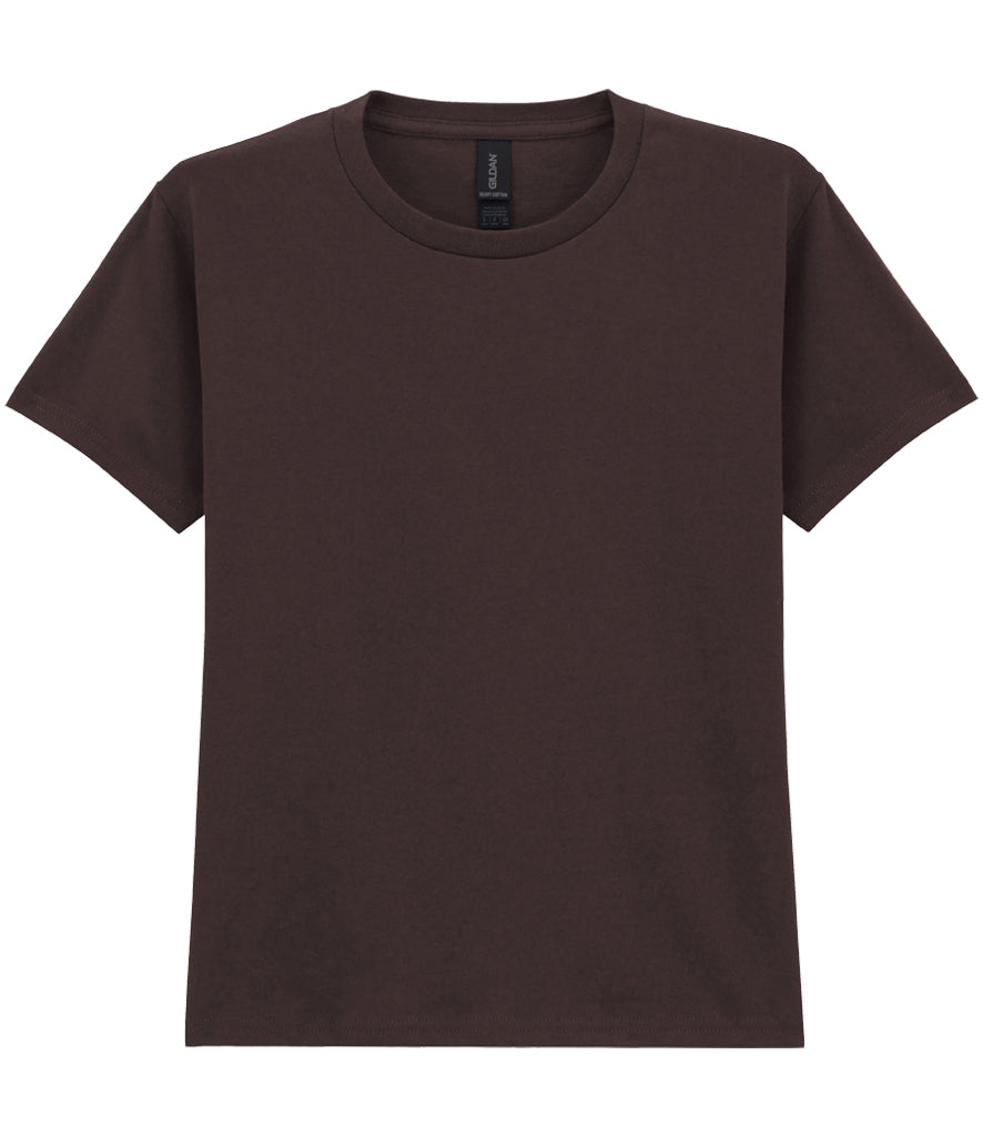 Plain Dark Chocolate Brown Tee