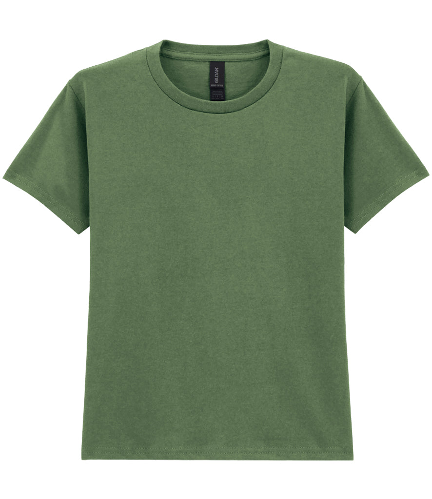 Plain Military Green Tee