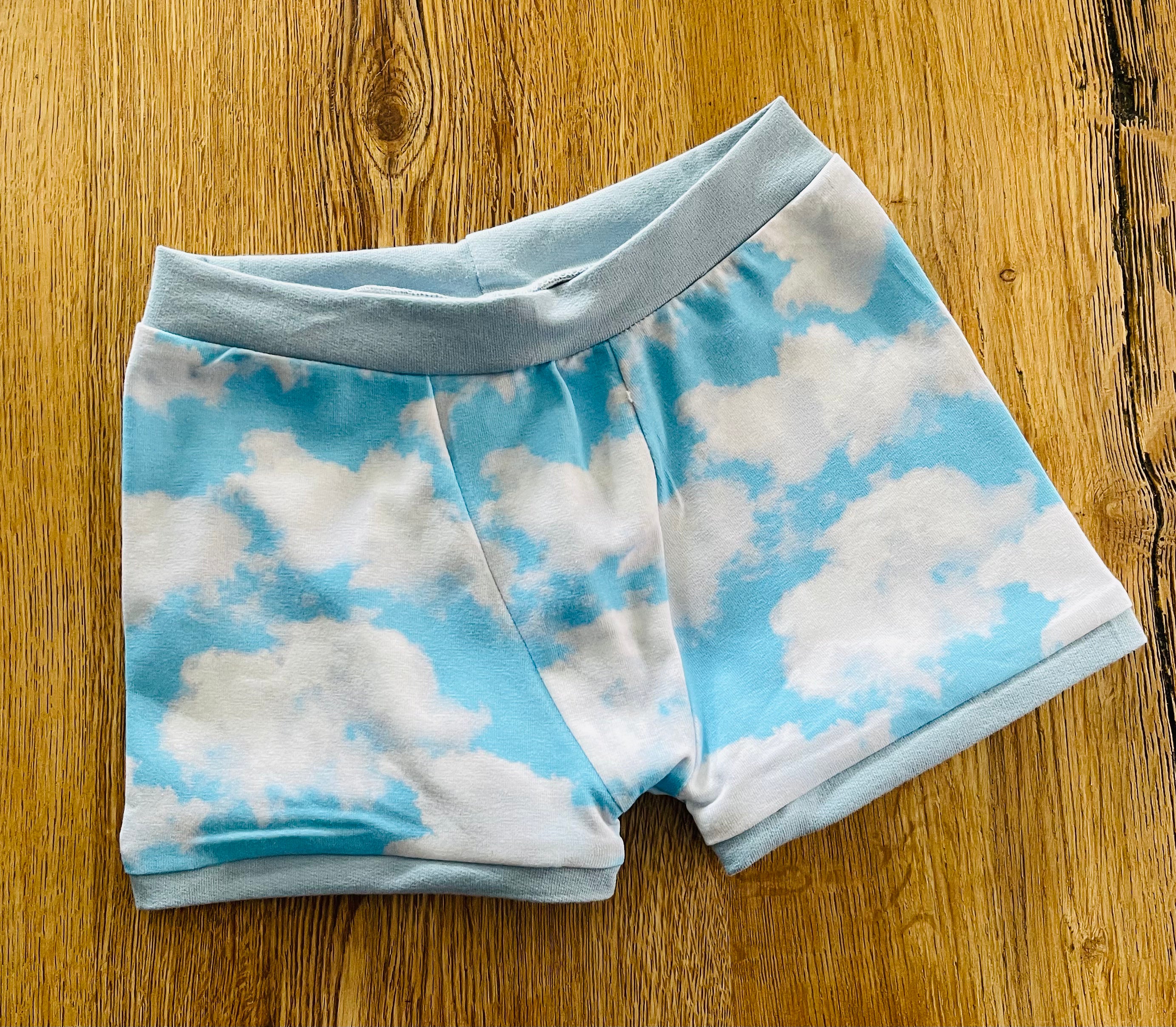 Sky Unisex Boxer Shorts - Age 5