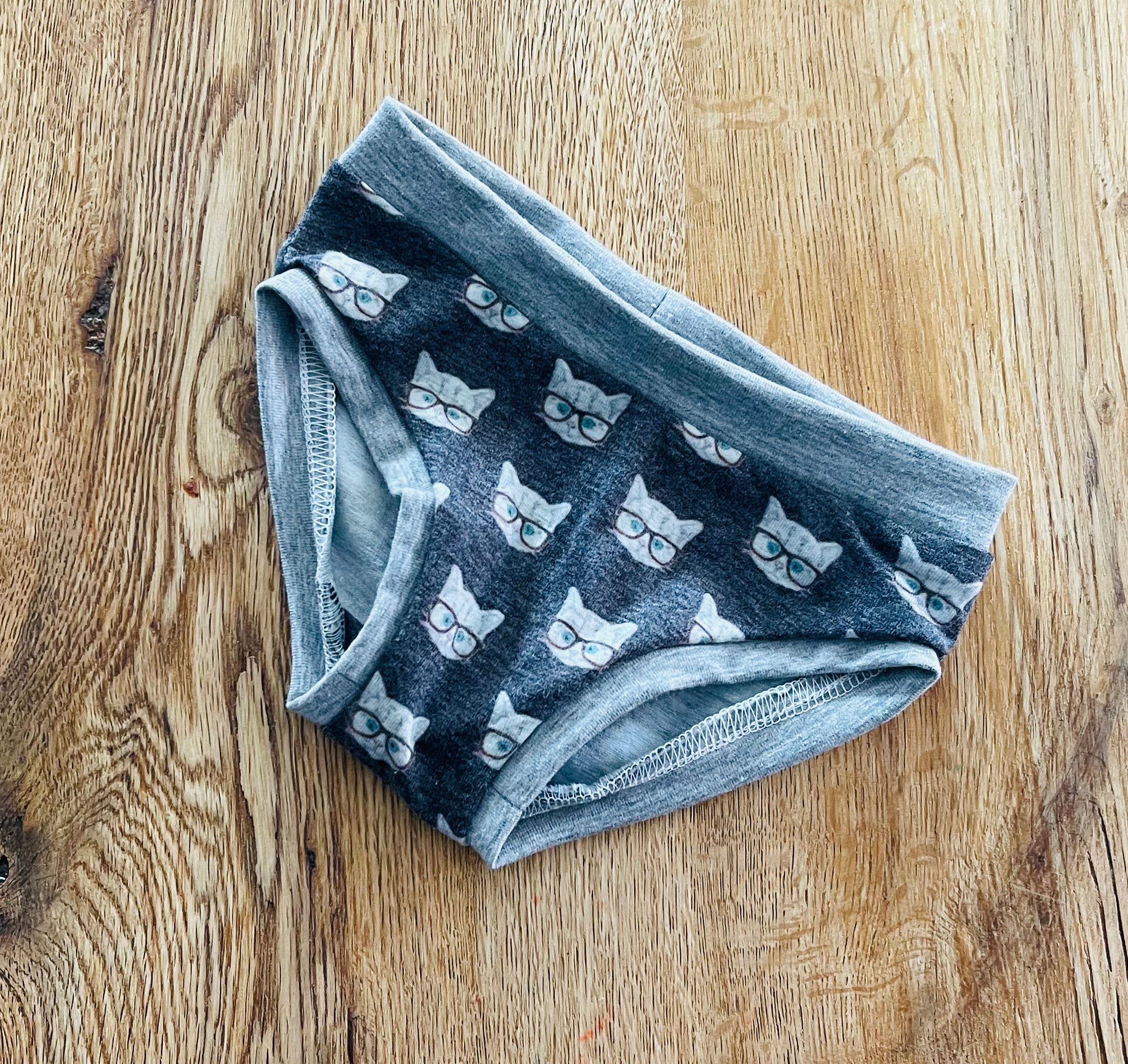 Cat Unisex Briefs - Age 2