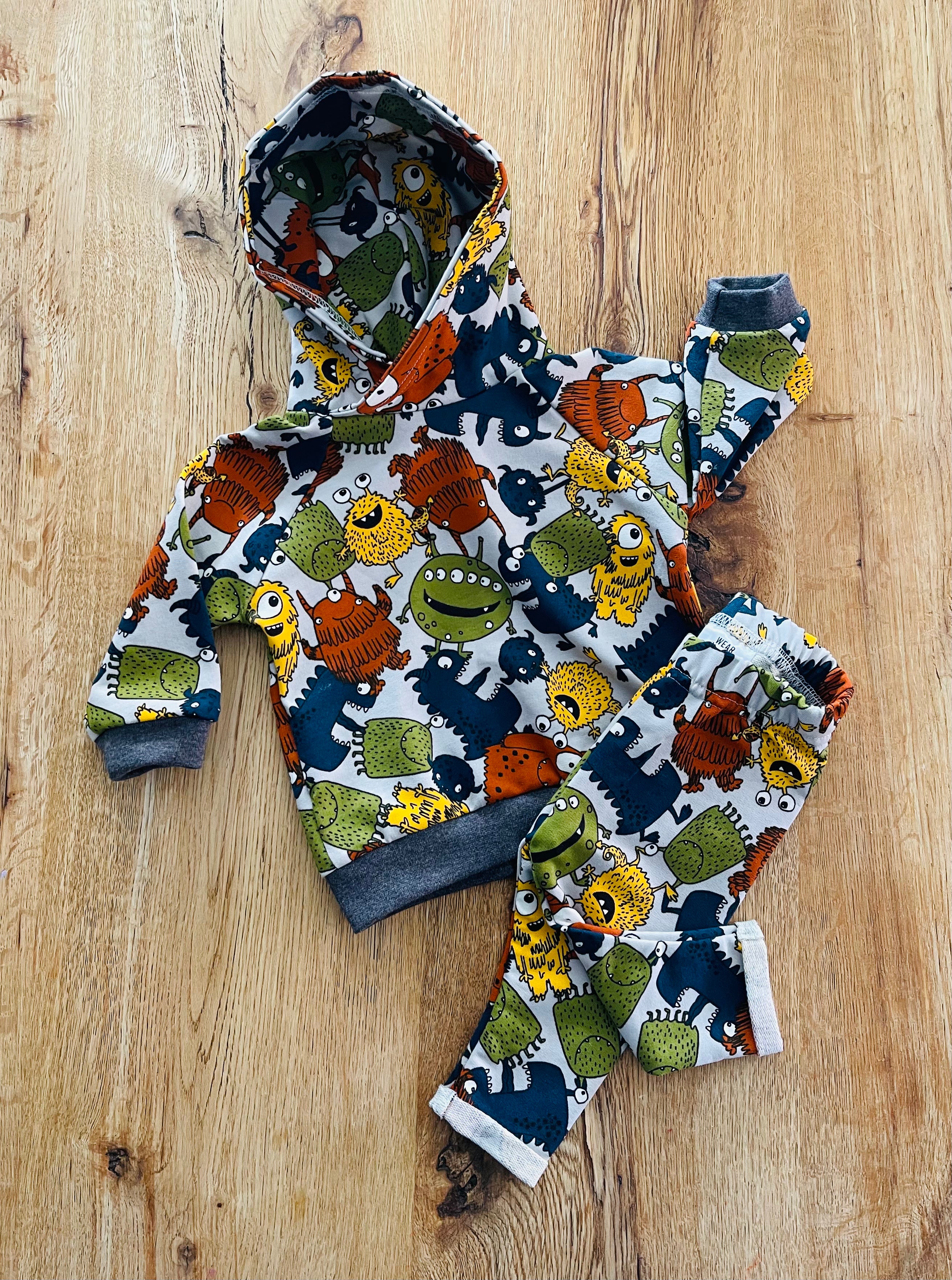 Little Monster Hoodie and Leggings Bundle