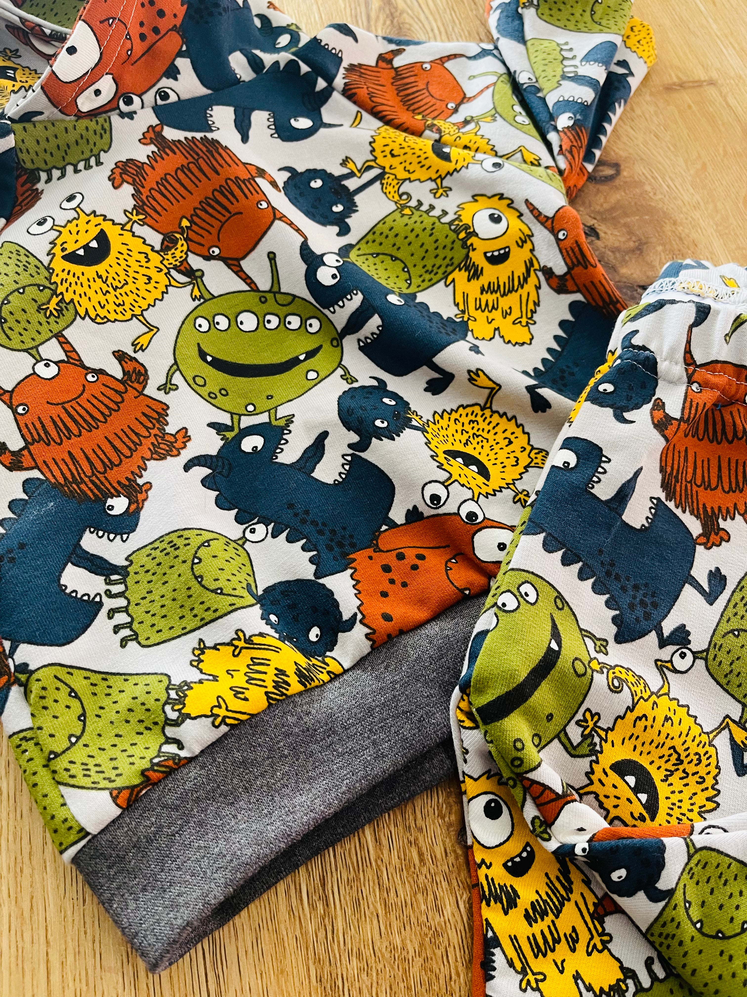 Little Monster Hoodie and Leggings Bundle