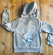 Save Our Planet Hooded Bomber Jacket