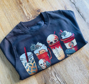 Halloween Coffee Sweater - 3-4 Years