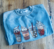 Halloween Coffee Sweater - 9-11 Years