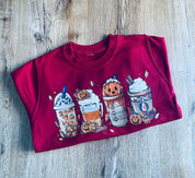 Halloween Coffee Sweater - 5-6 Years