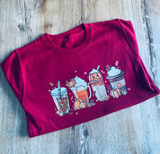 Halloween Coffee Sweater - 12-13 Years