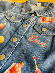 Organic Denim Jacket - Valentine's