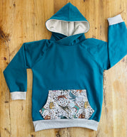 Space Animals Hoodie - Age 12