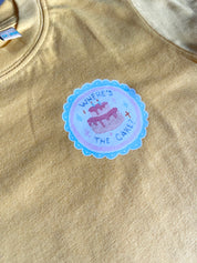 Where's the Cake? Tee - 12/18 months