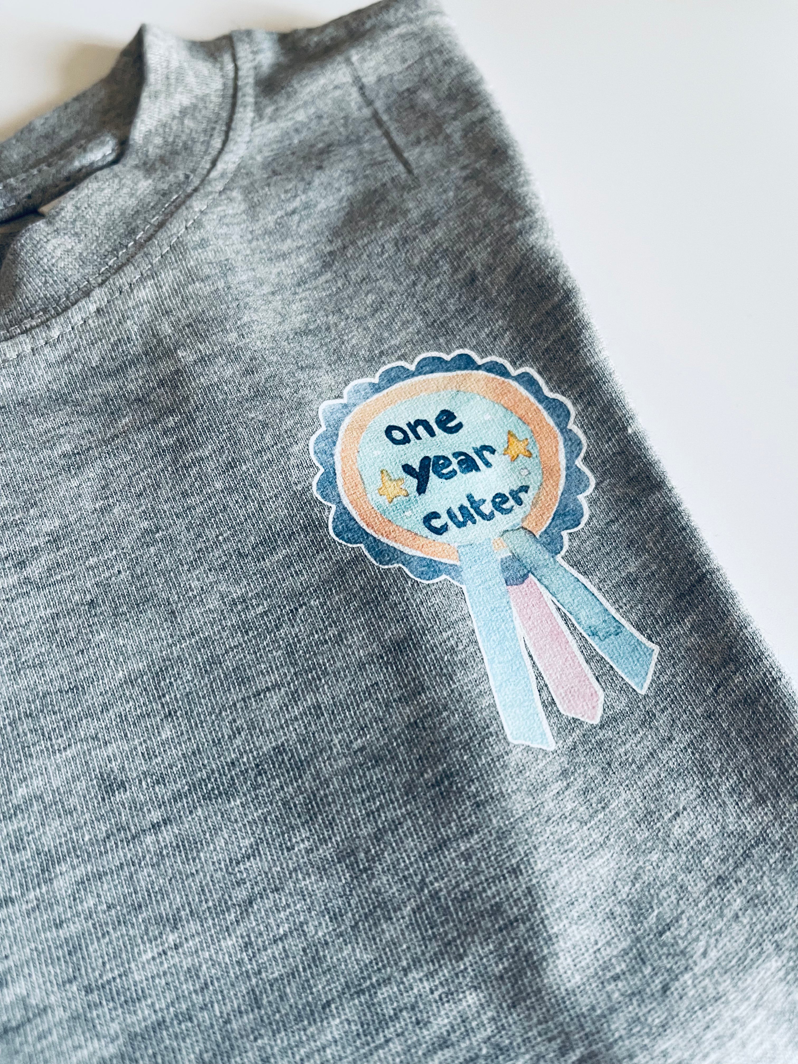 One Year Cuter Tee - 12/18 months