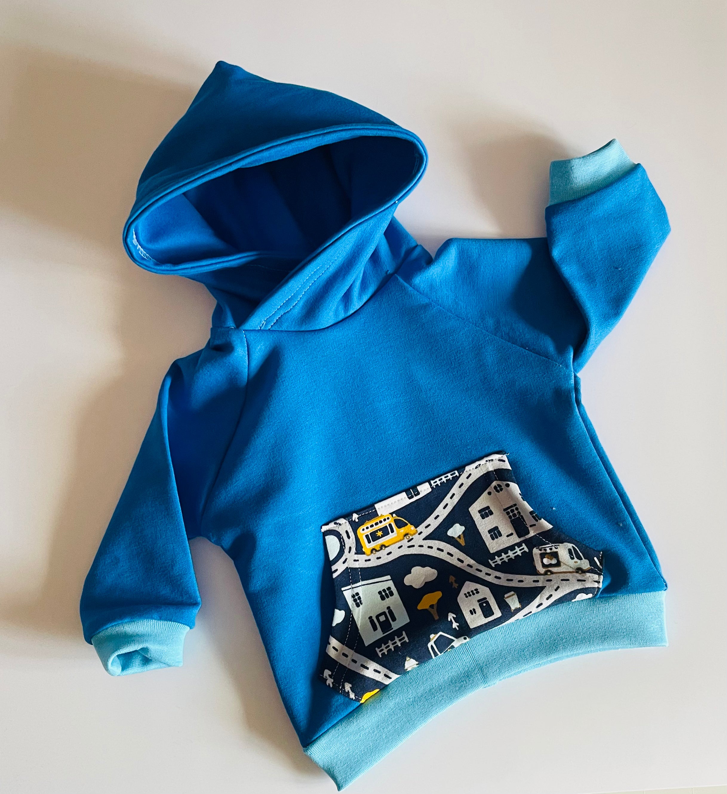 Road Map Hoodie - 0/3 months