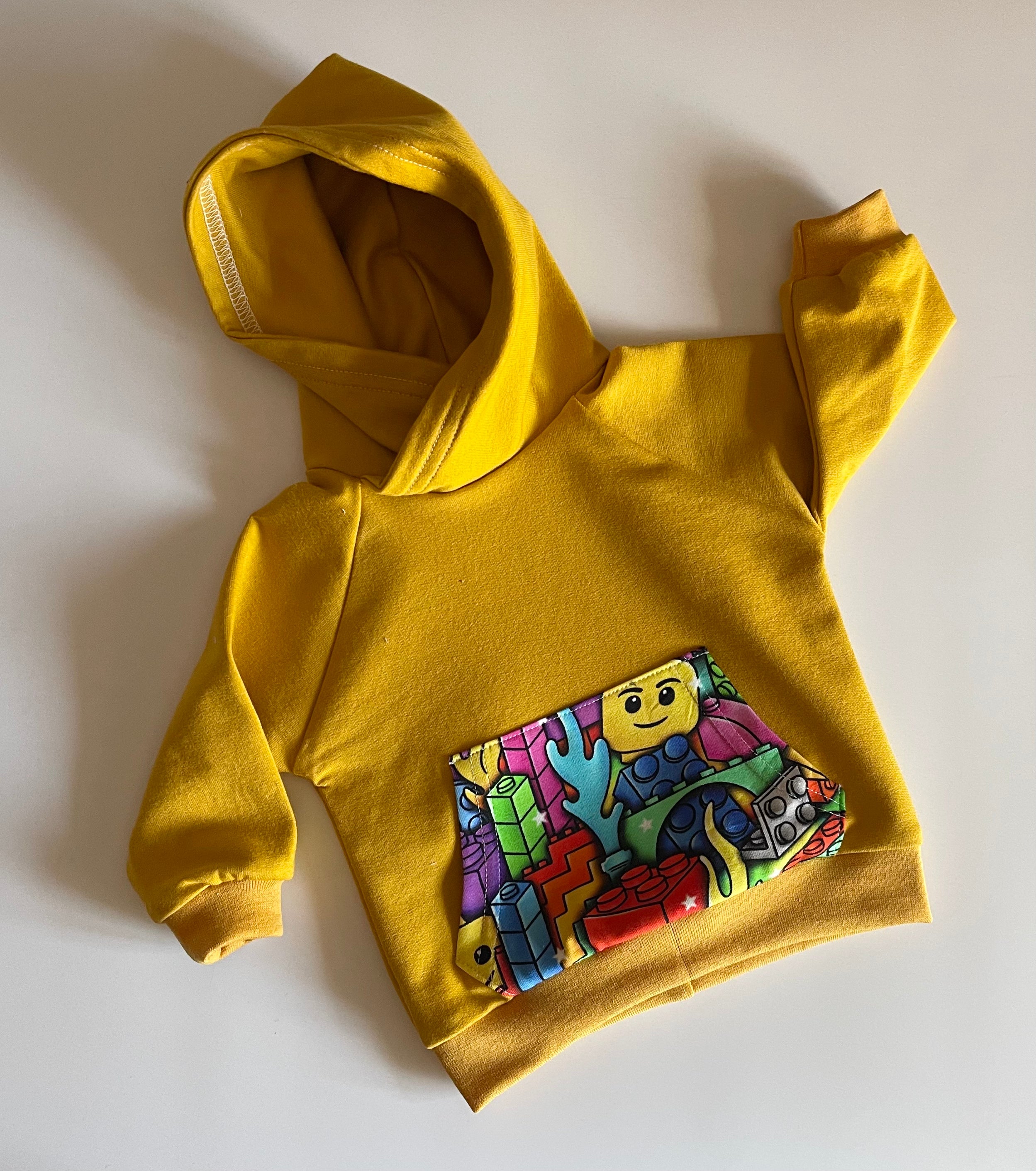 Building Blocks Hoodie - 0/3 months