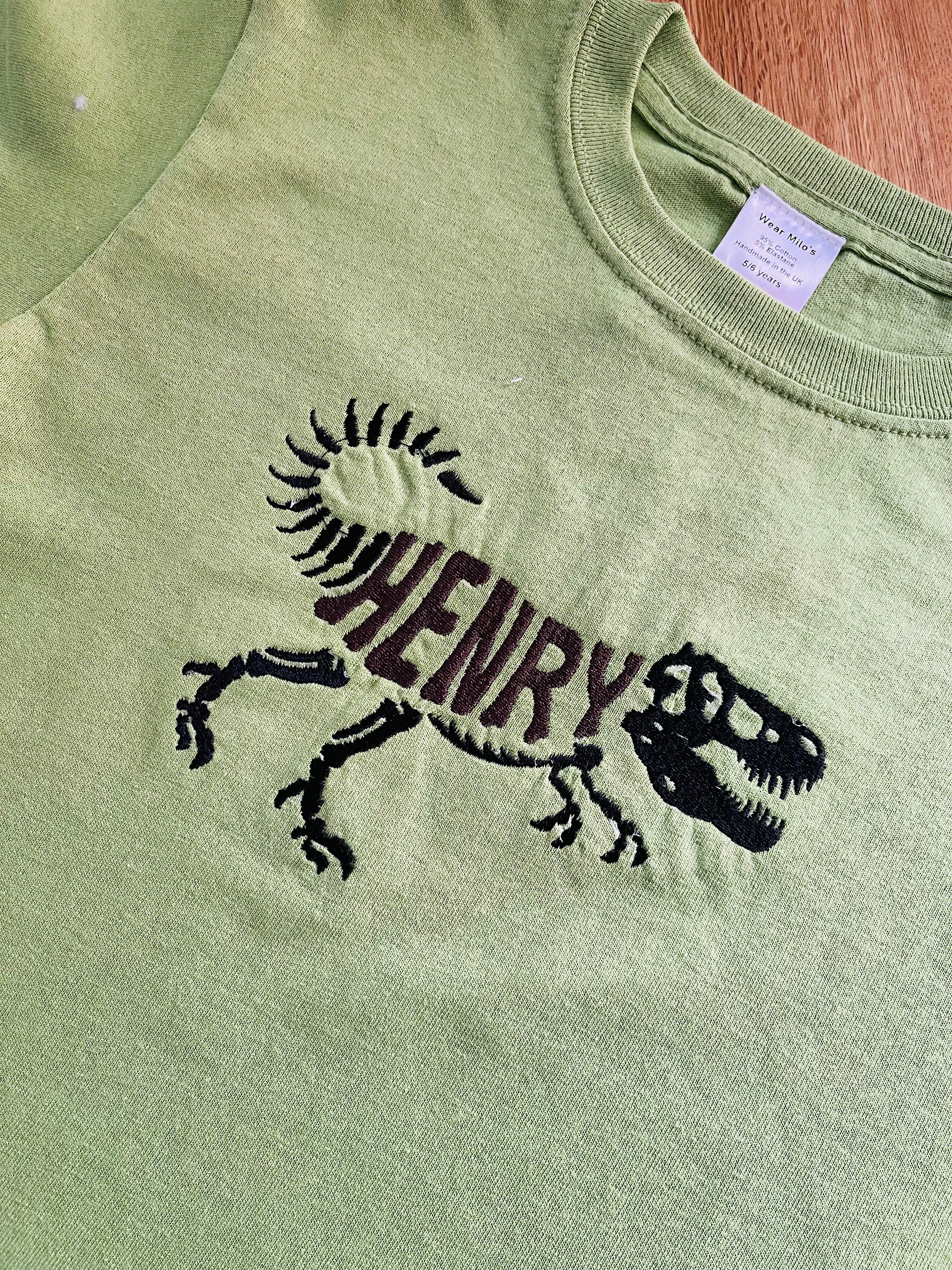 Ex-Display Embroidered Tee - 5-6 years
