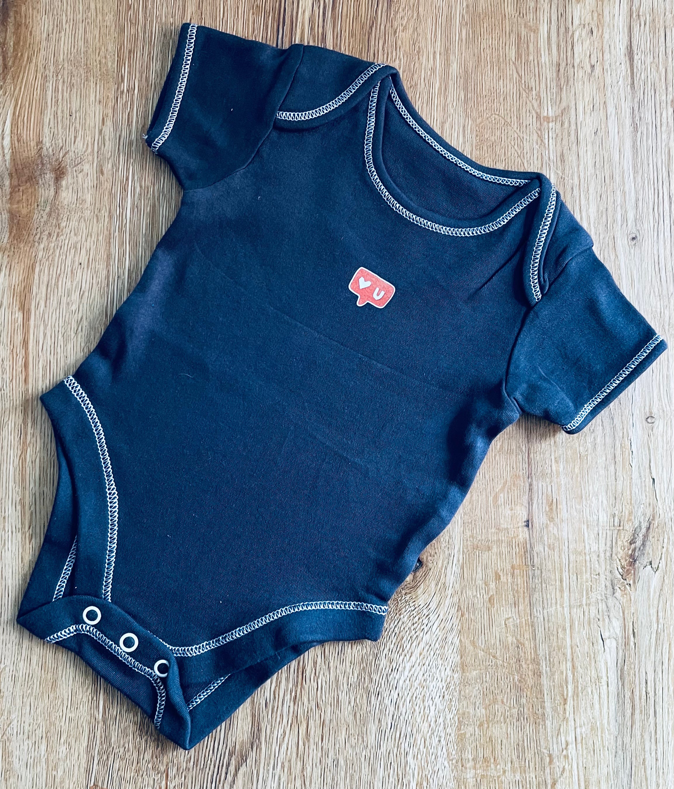 Love You! Baby Vest - 3-6 months