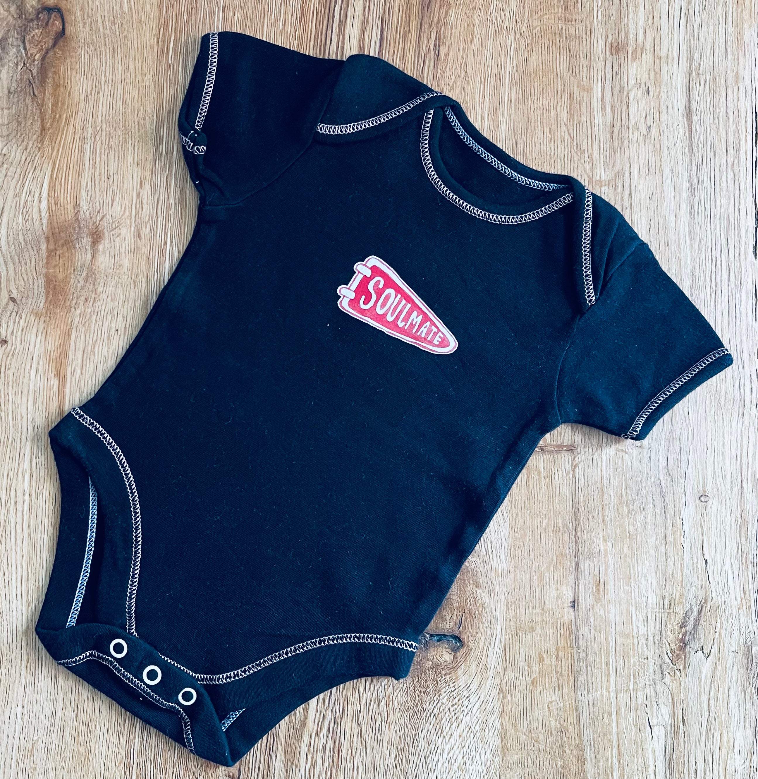 Soulmate Baby Vest - 0-3 months