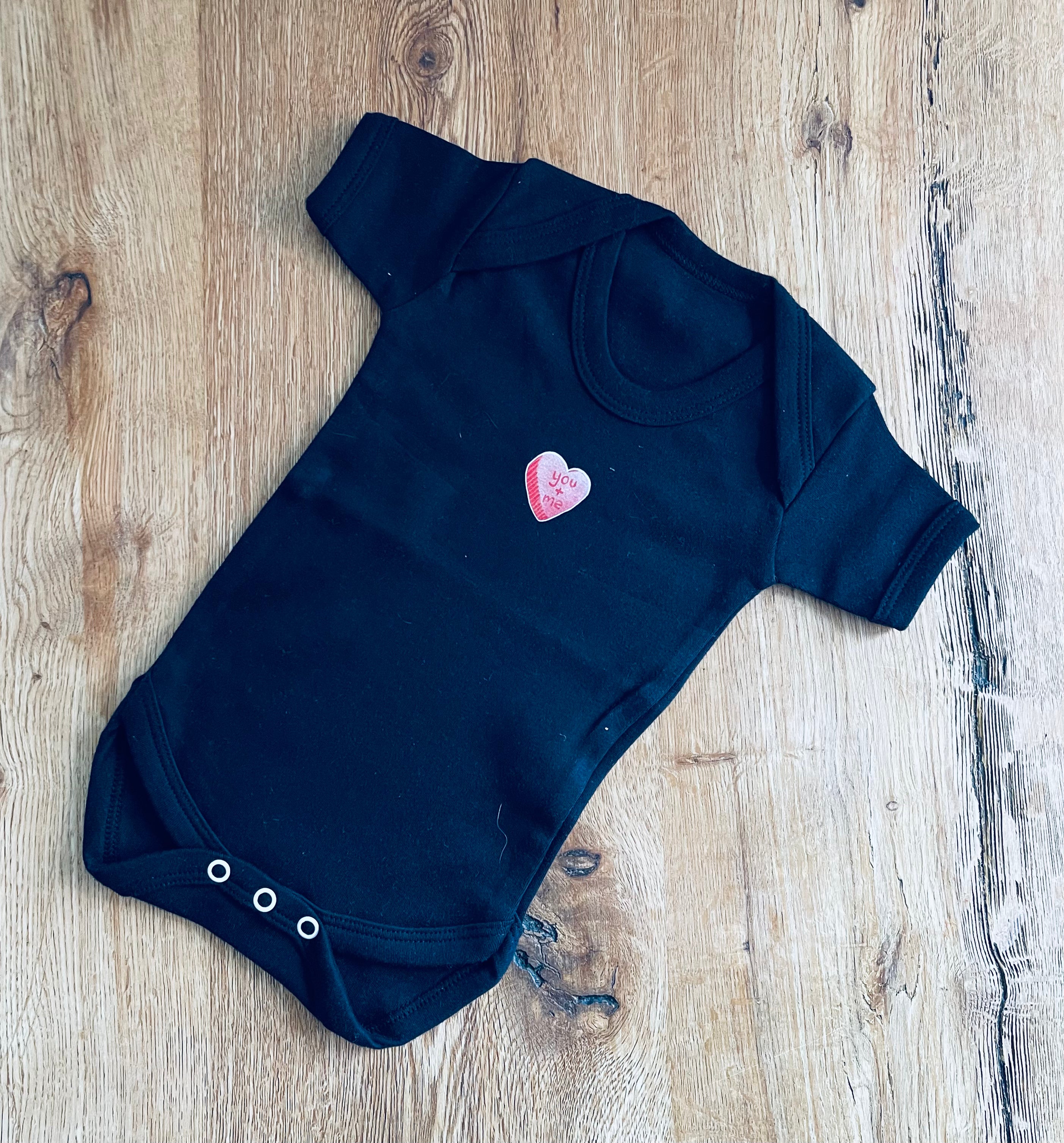 You + Me Baby Vest - 0-3 months