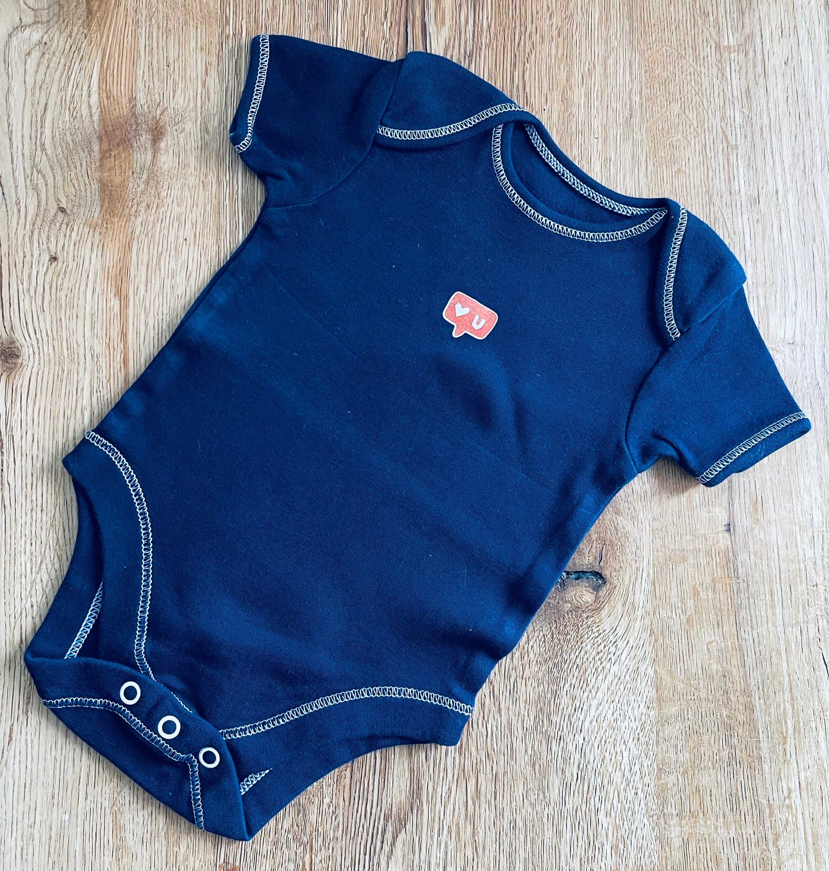 Love You! Baby Vest - 3-6 months