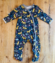 Cheetah Footed Sleepsuit - 12/18 months