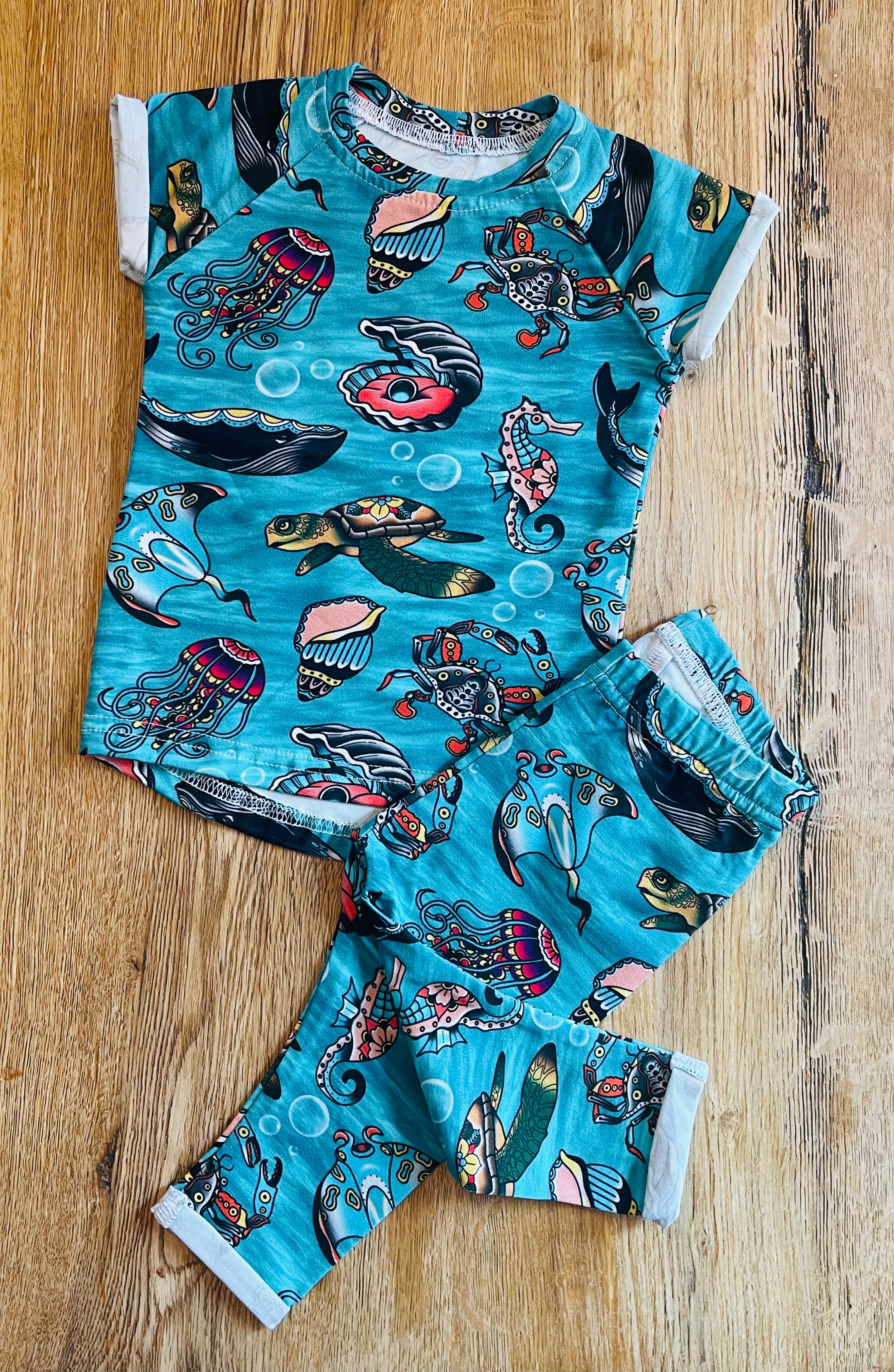 Ocean Outfit Bundle - 6/12 Months