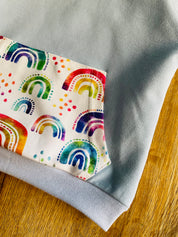 Rainbow Hoodie - 6/12 Months
