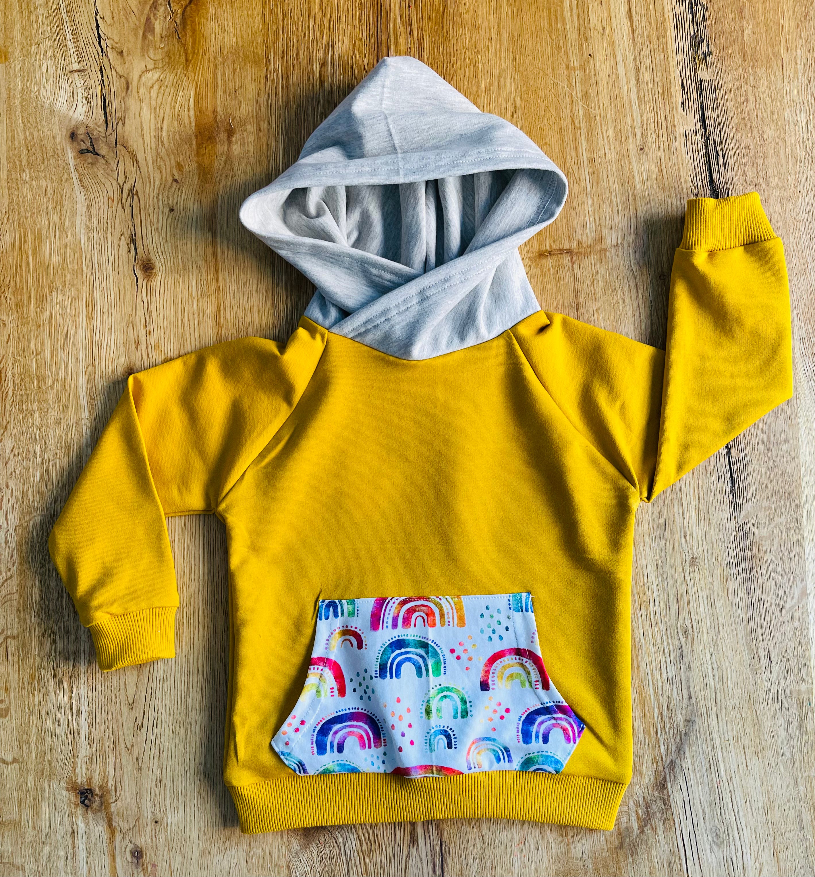 Rainbow Hoodie - Age 2