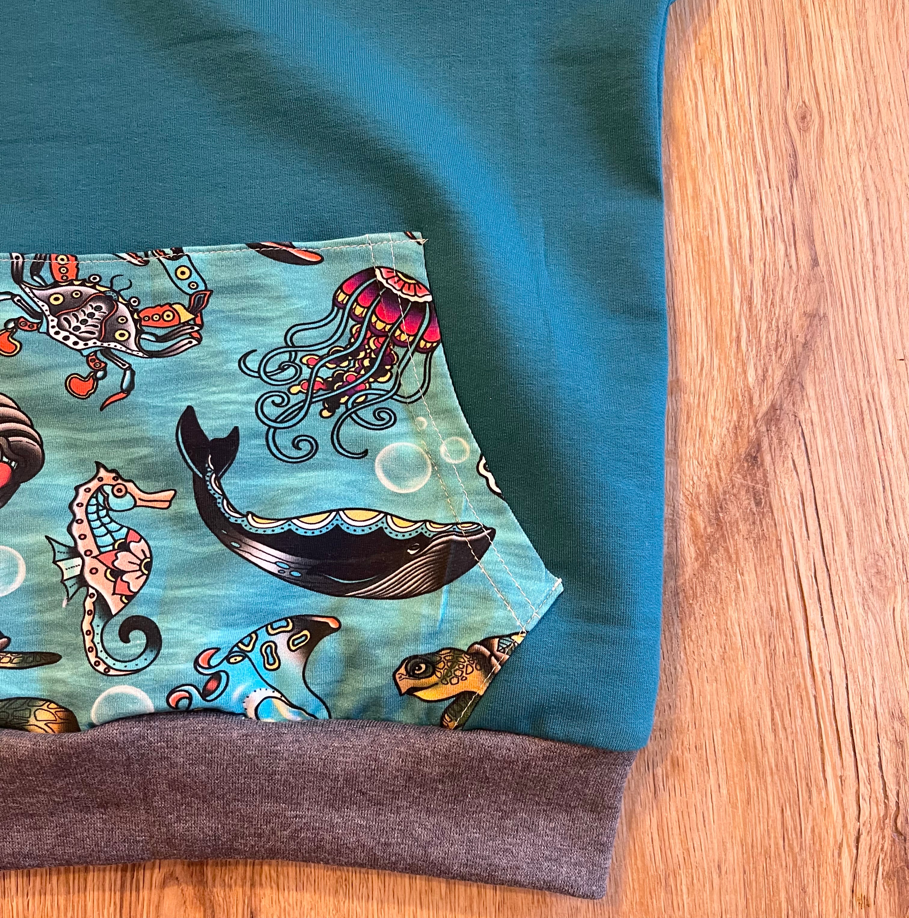 Ocean Hoodie - 3-4 Years