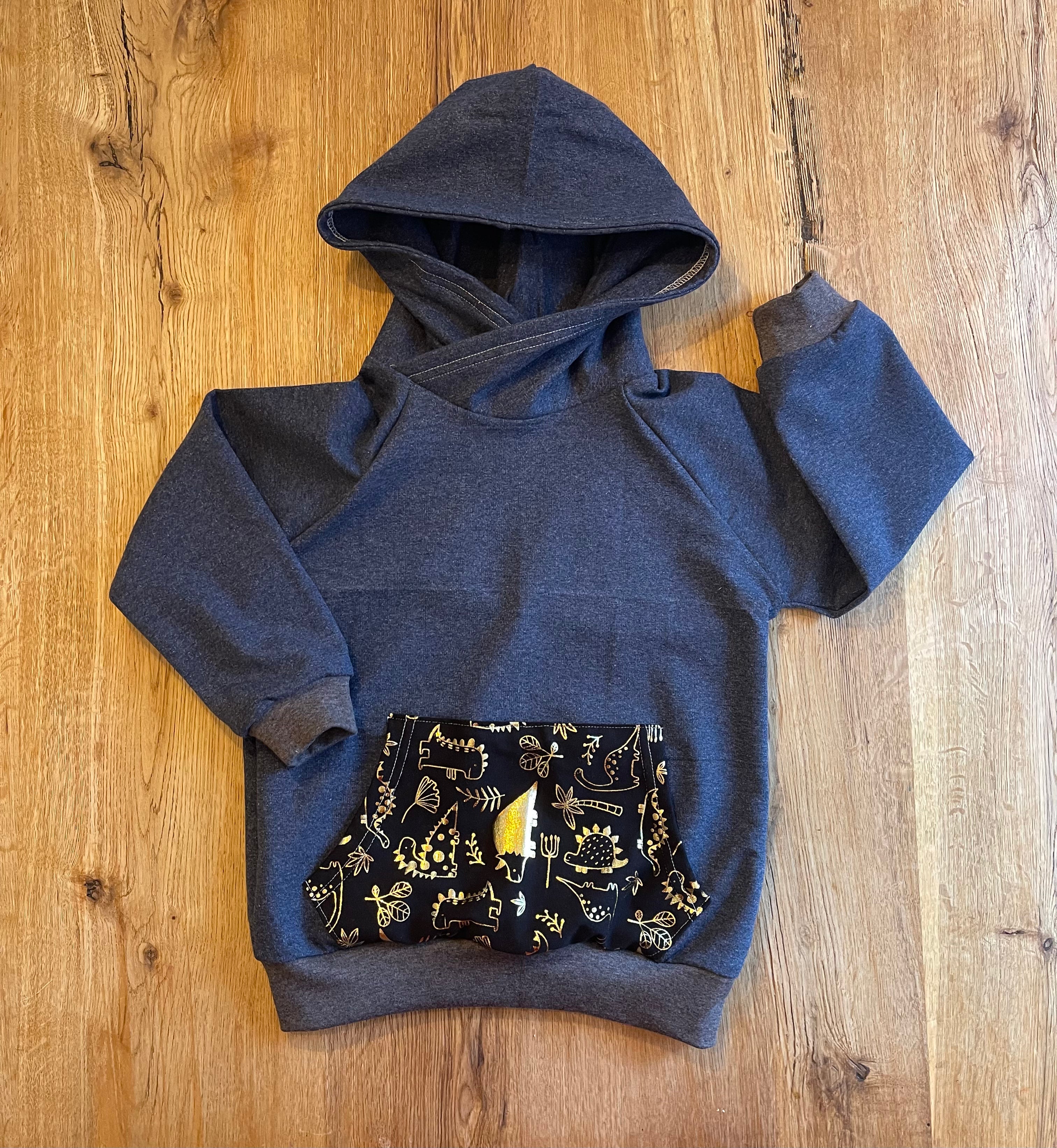 Foil Dinos Hoodie - 5-6 Years